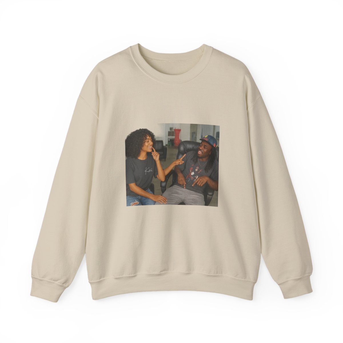 Kai Cenat x Tyla Crossover Crewneck Sweatshirt - alternate angle 4, merchandise