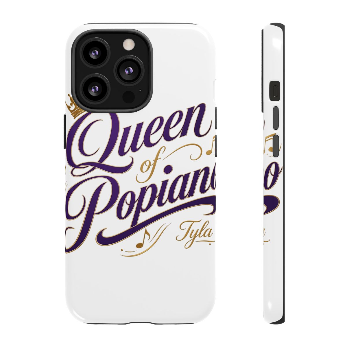 Tyla "Queen of Popiano" Phone Case - alternate angle 1, merchandise