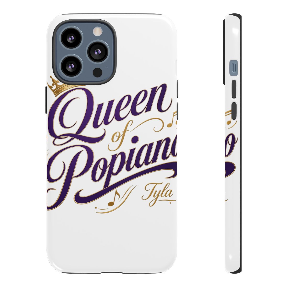 Tyla "Queen of Popiano" Phone Case - alternate angle 2, merchandise