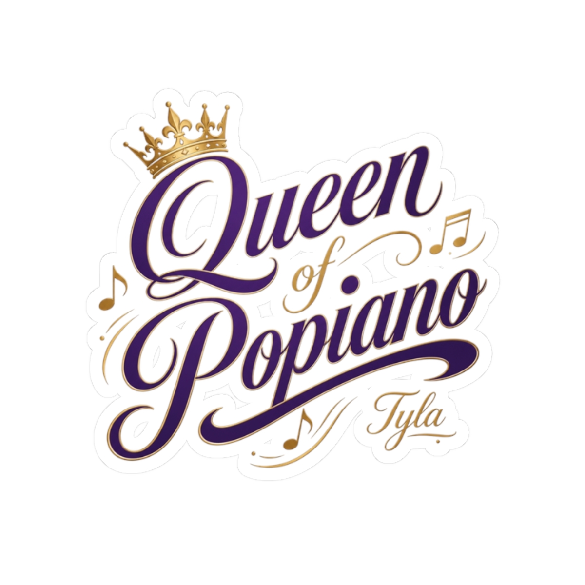 Tyla "Queen of Popiano" Sticker - Official Stickers merchandise