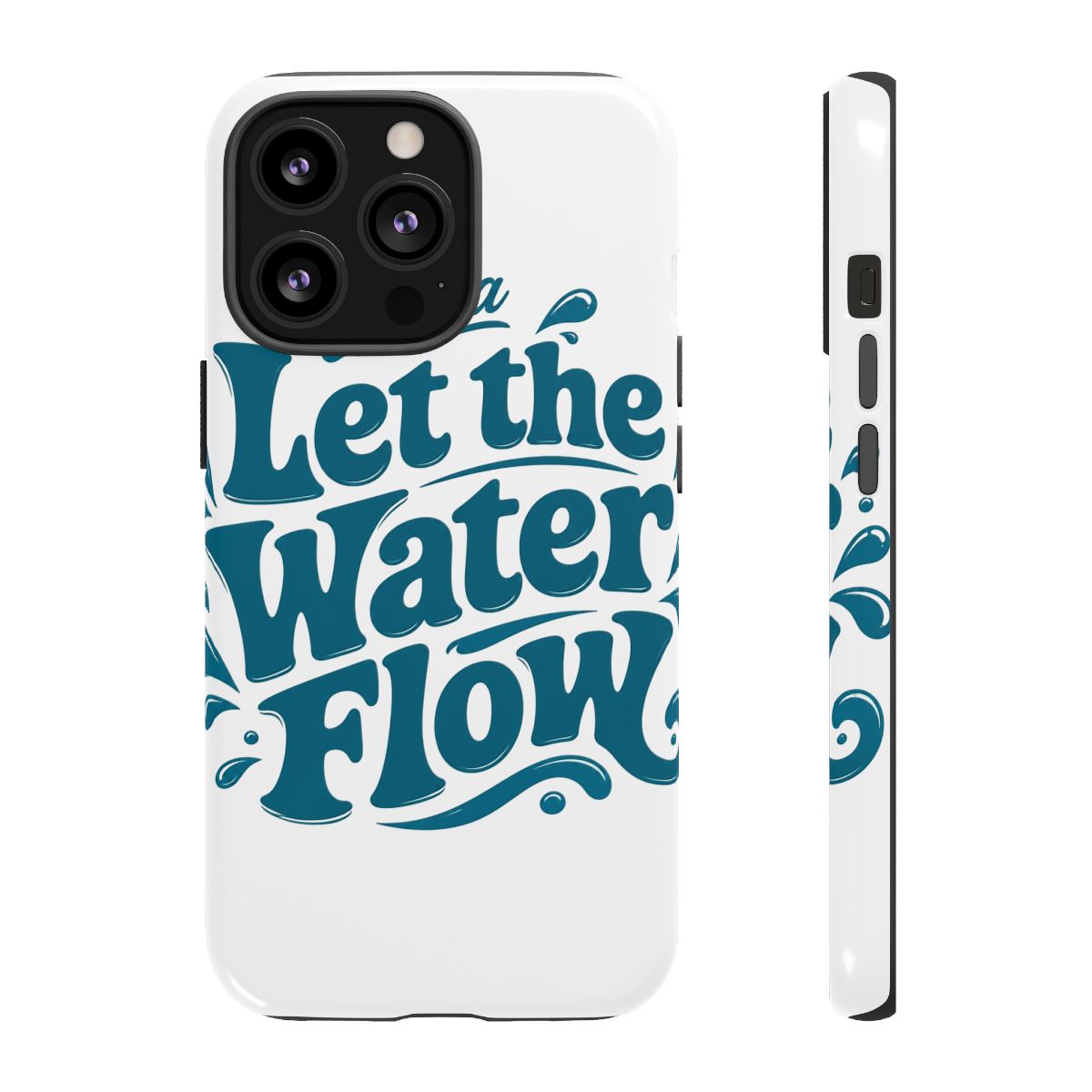 Tyla "Let the Water Flow" Phone Case - alternate angle 1, merchandise