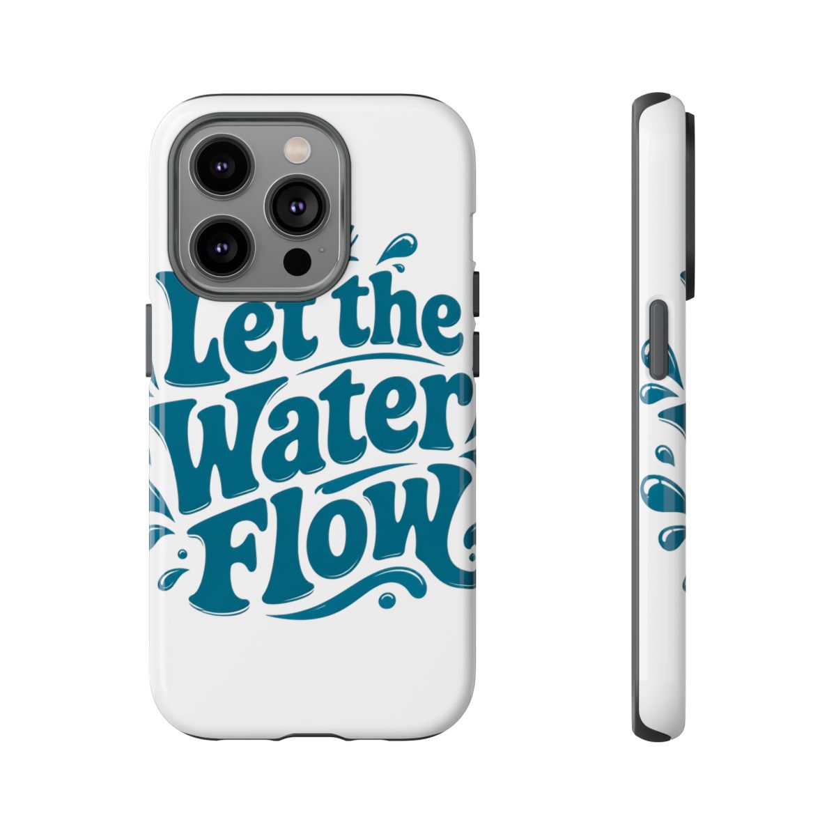 Tyla "Let the Water Flow" Phone Case - alternate angle 4, merchandise