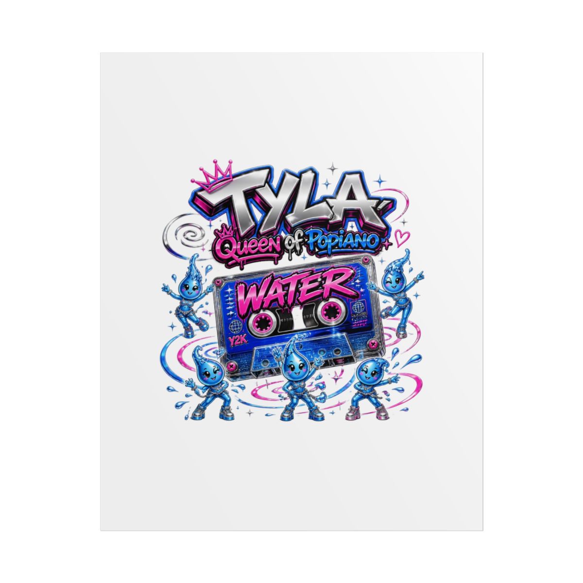Tyla "Water" Poster - Official Posters & Wall Art merchandise