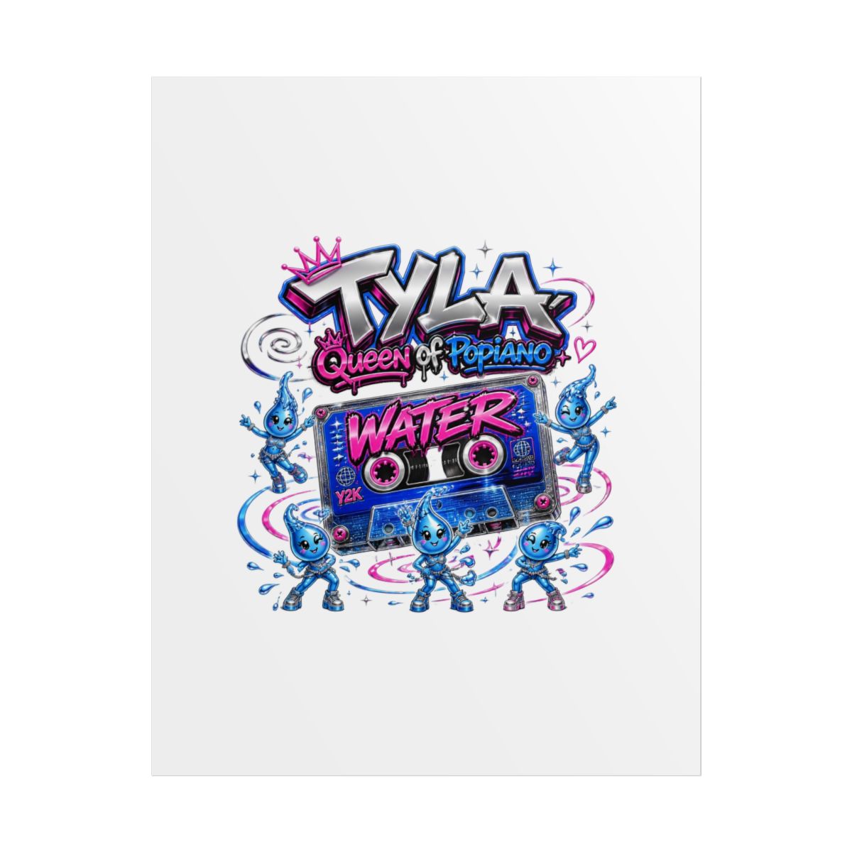 Tyla "Water" Poster - alternate angle 1, merchandise