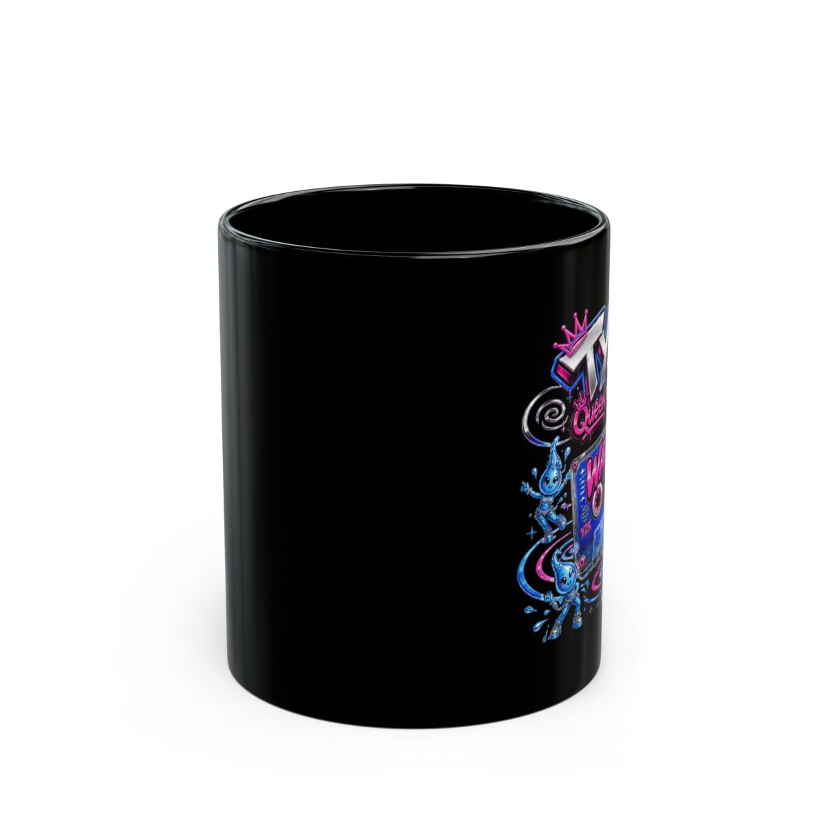 Tyla "Water" Black Mug - alternate angle 1, merchandise