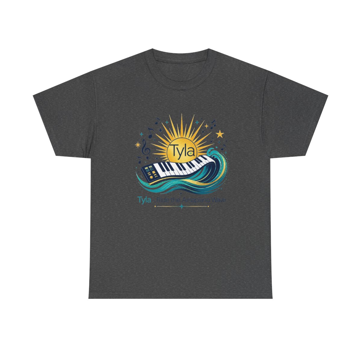Tyla "Tyla - Ride the Amapiano Wave" Unisex Tee - alternate angle 2, merchandise