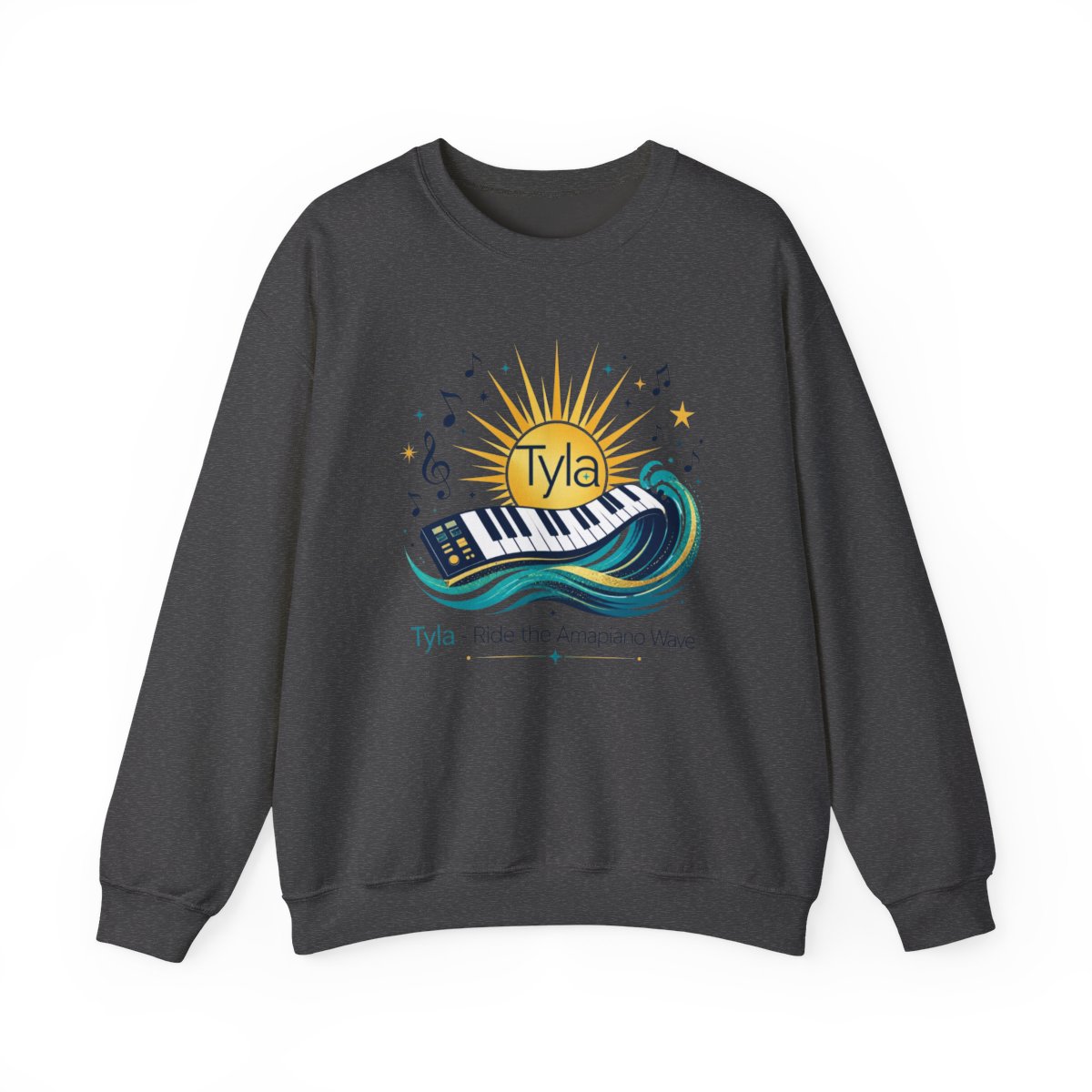 Tyla "Tyla - Ride the Amapiano Wave" Crewneck - alternate angle 2, merchandise