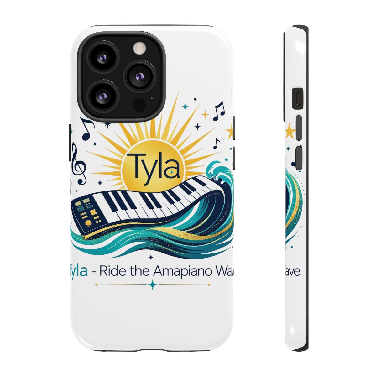 Tyla "Tyla - Ride the Amapiano Wave" Phone Case - alternate angle 1, merchandise