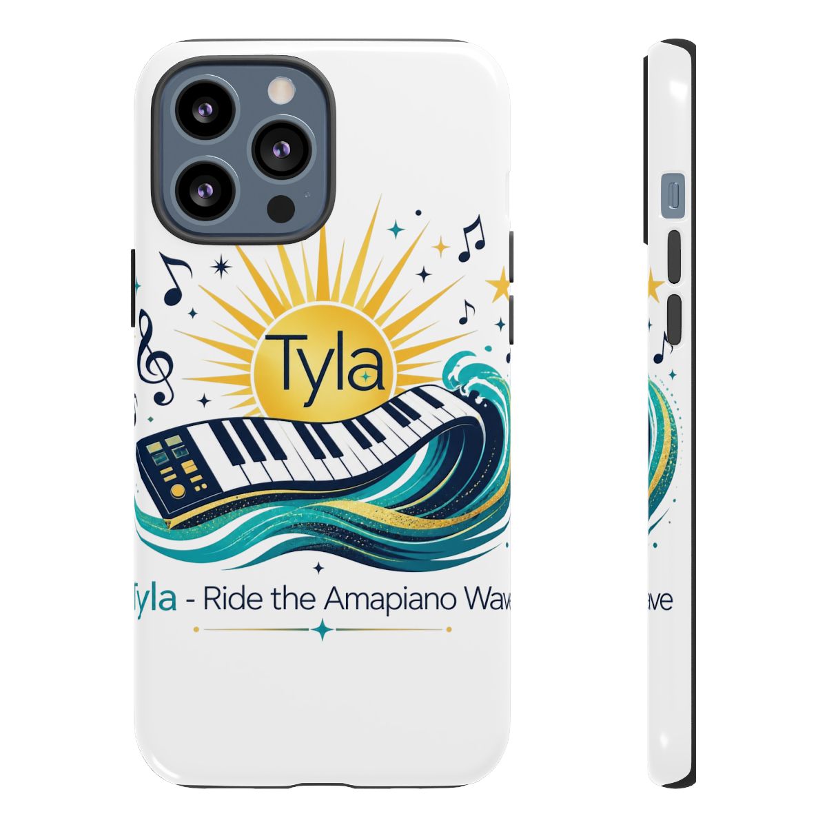 Tyla "Tyla - Ride the Amapiano Wave" Phone Case - alternate angle 2, merchandise