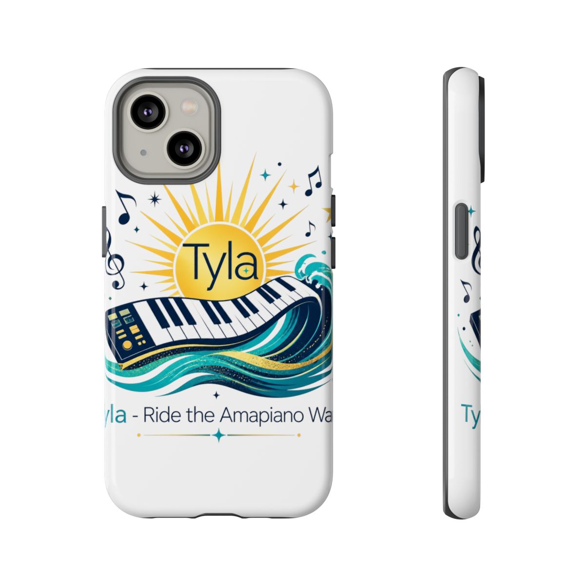 Tyla "Tyla - Ride the Amapiano Wave" Phone Case - alternate angle 3, merchandise