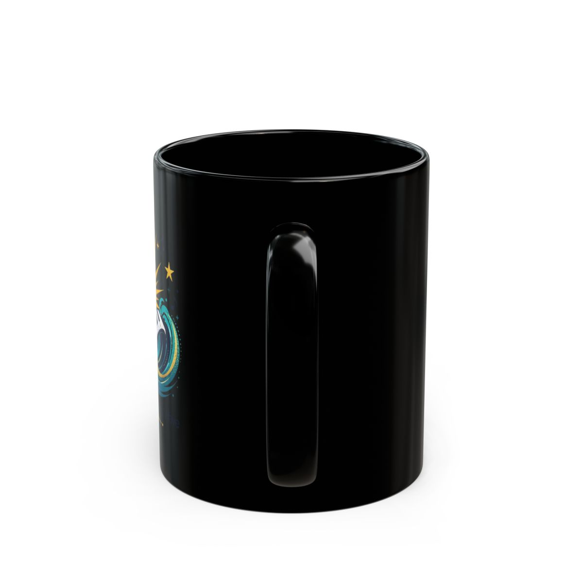 Tyla "Tyla - Ride the Amapiano Wave" Black Mug - alternate angle 4, merchandise