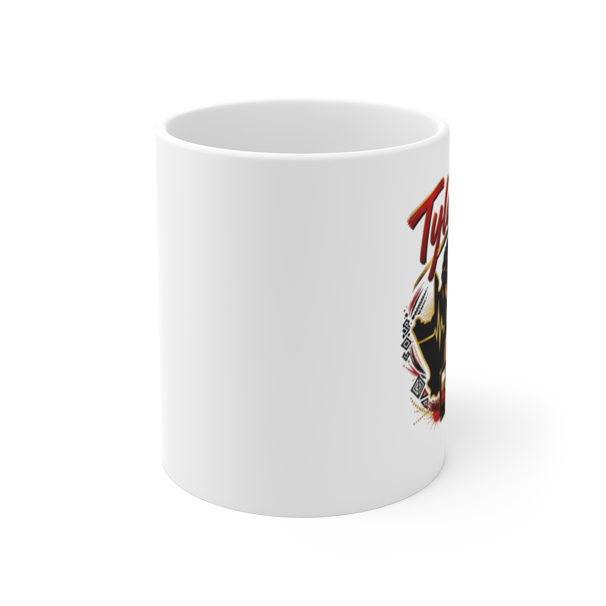Tyla "Tyla - From Jo" White Mug - alternate angle 1, merchandise