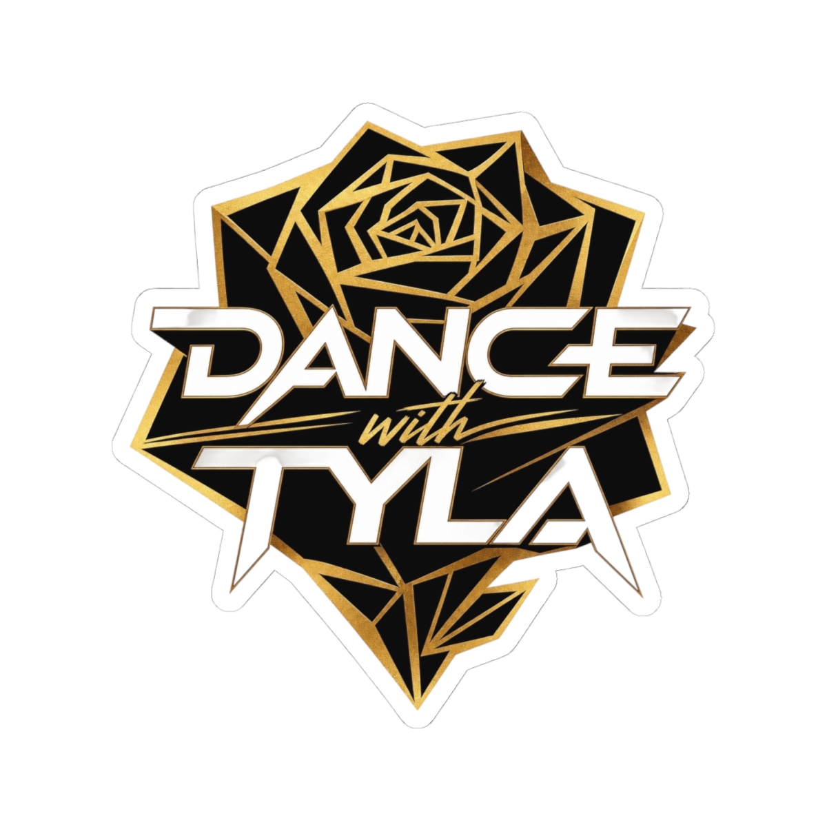 Tyla "DANCE with TYLA" Sticker - alternate angle 2, merchandise