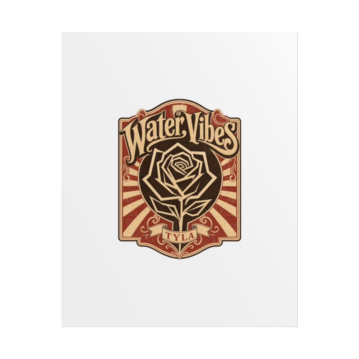 Tyla "Water Vibes" Poster - Official Posters & Wall Art merchandise