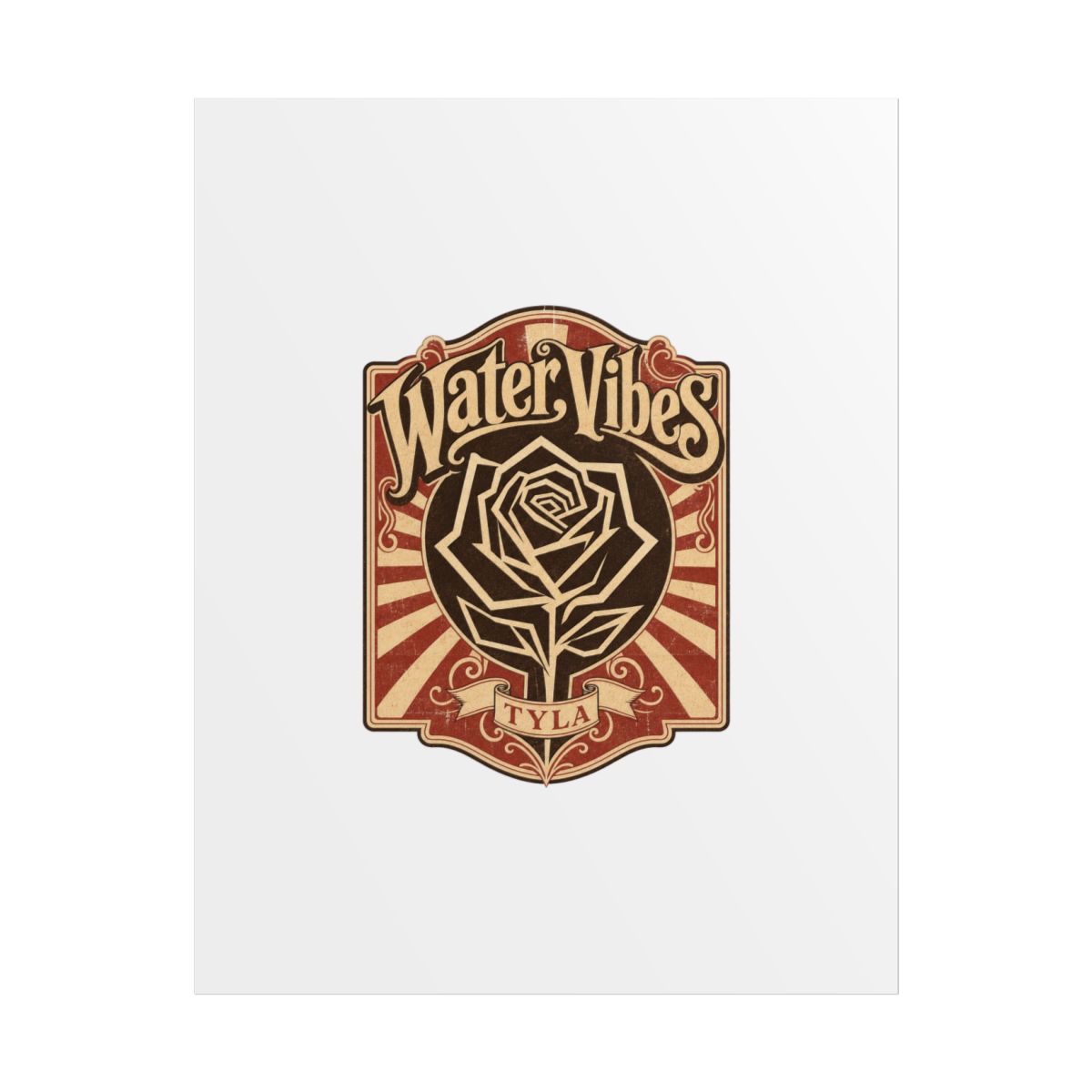 Tyla "Water Vibes" Poster - alternate angle 1, merchandise