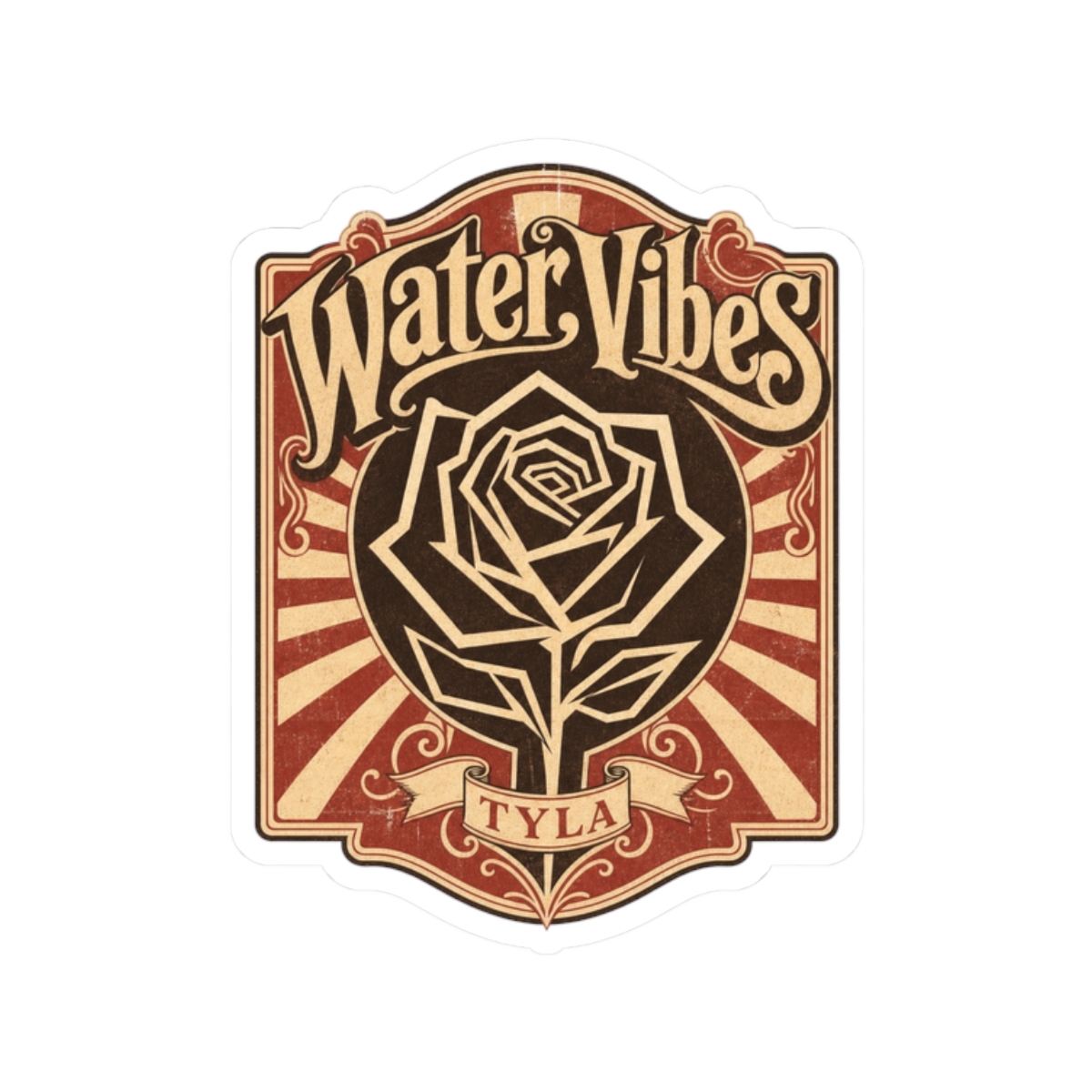 Tyla "Water Vibes" Sticker - Official Stickers merchandise