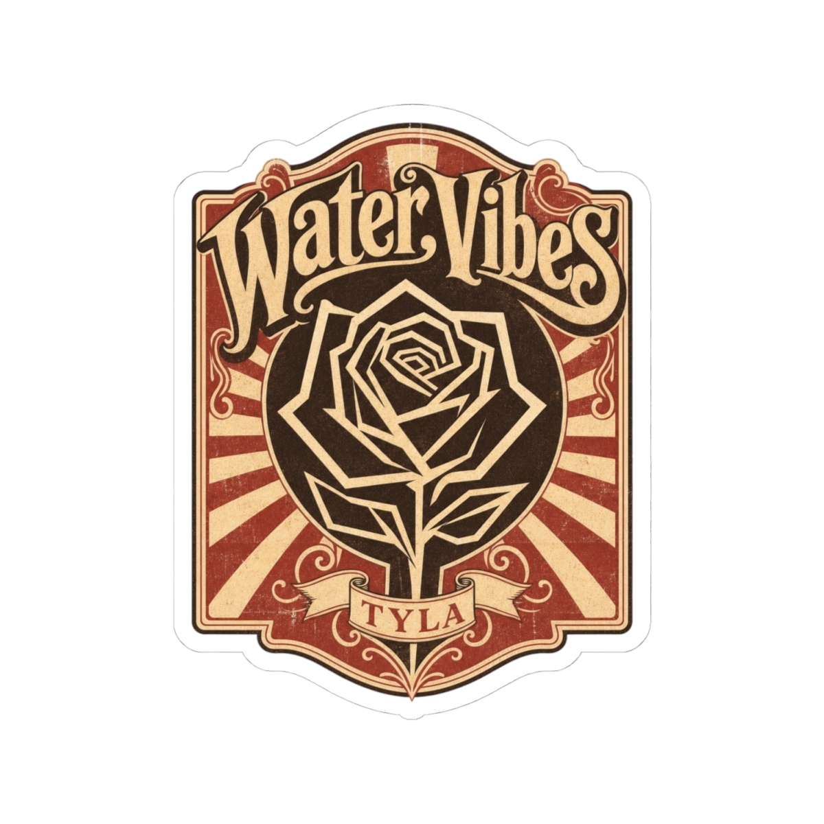 Tyla "Water Vibes" Sticker - alternate angle 2, merchandise