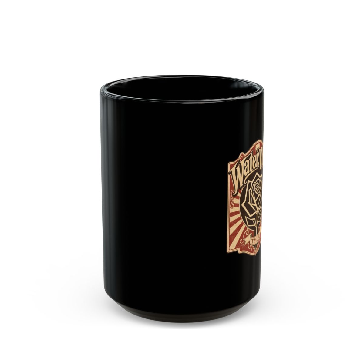 Tyla "Water Vibes" Black Mug - alternate angle 2, merchandise