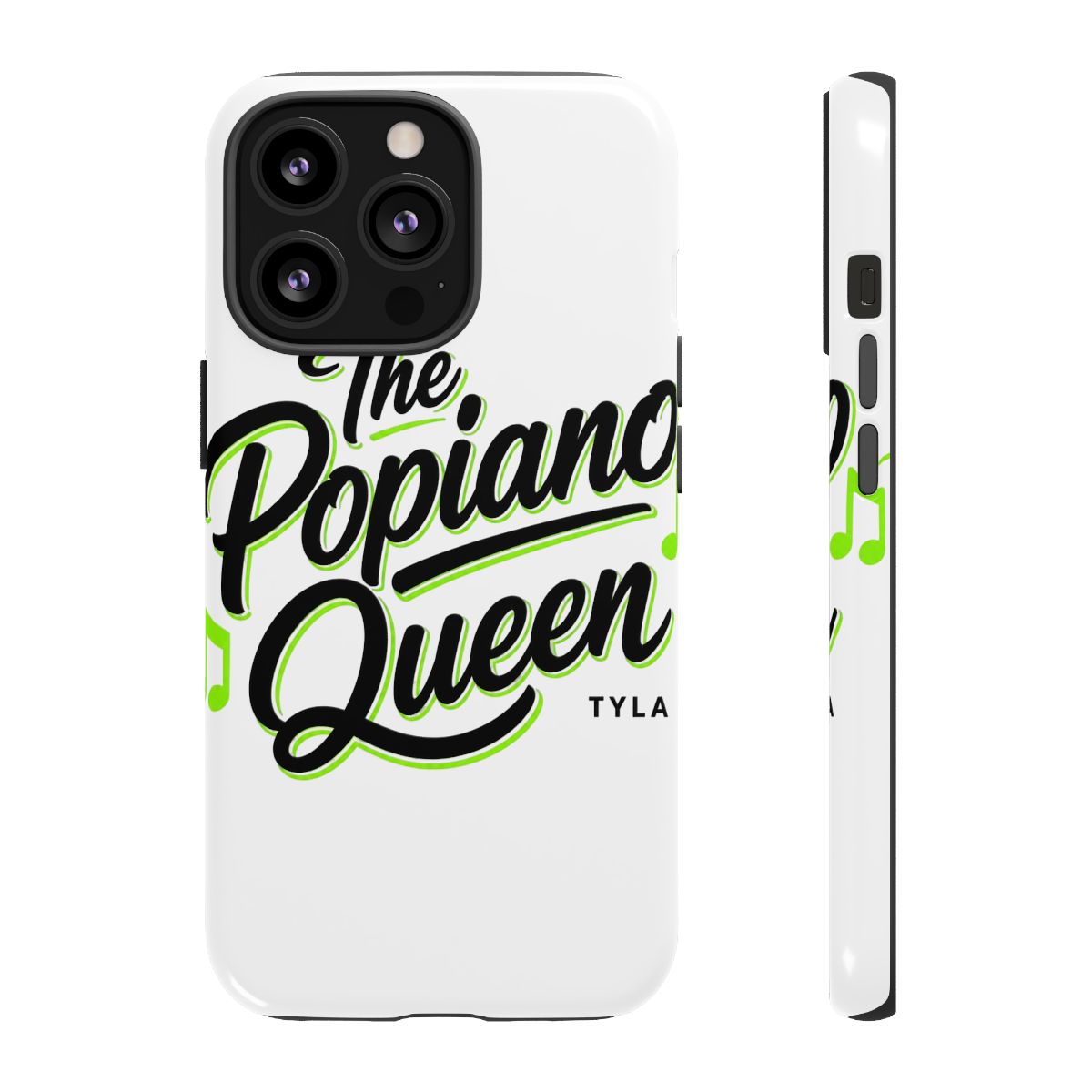 Tyla "The Popiano Queen" Phone Case - alternate angle 1, merchandise