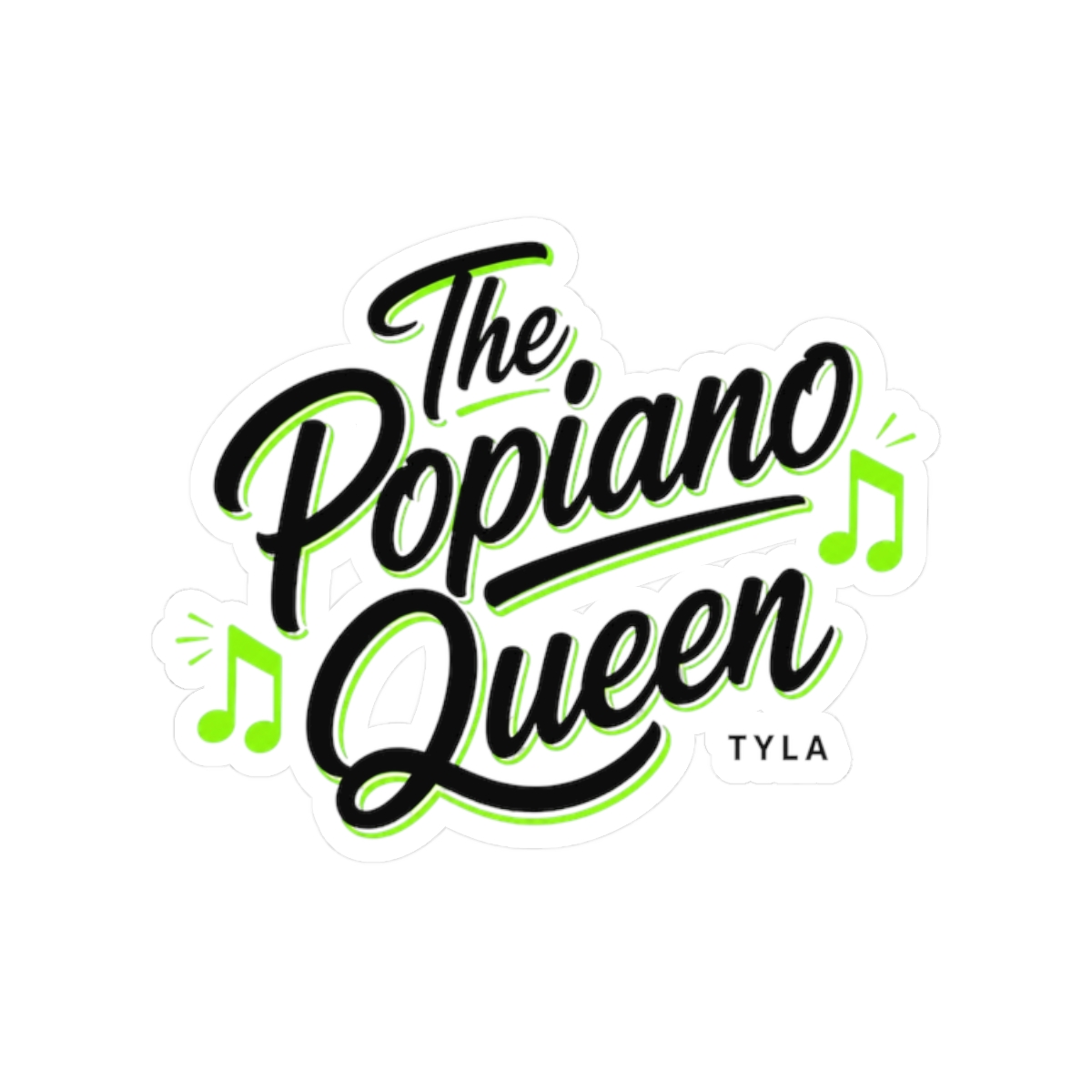 Tyla "The Popiano Queen" Sticker - Official Stickers merchandise