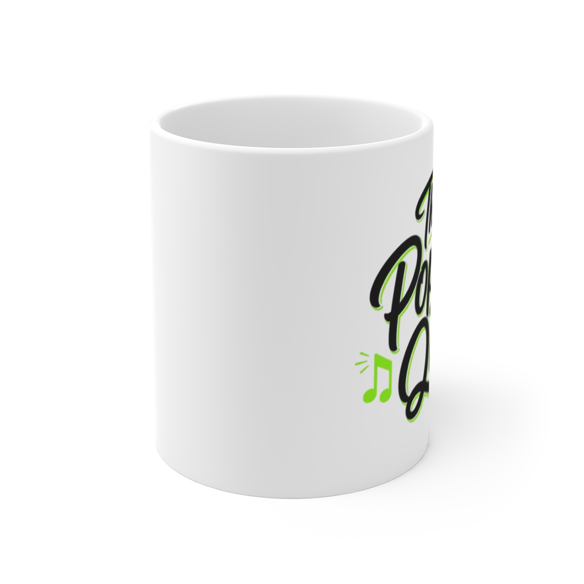 Tyla "The Popiano Queen" White Mug - alternate angle 1, merchandise