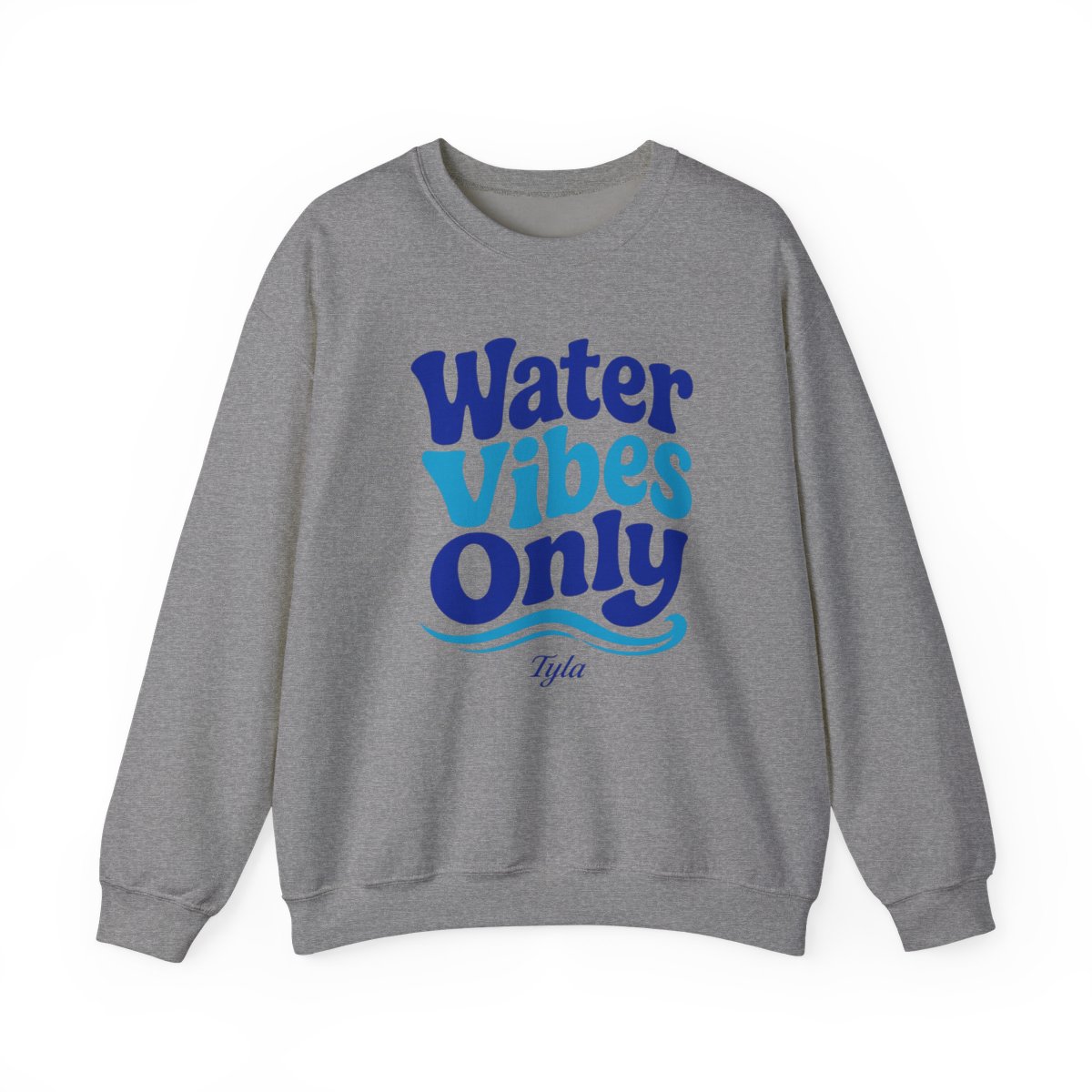 Tyla "Water Vibes Only" Crewneck - alternate angle 3, merchandise