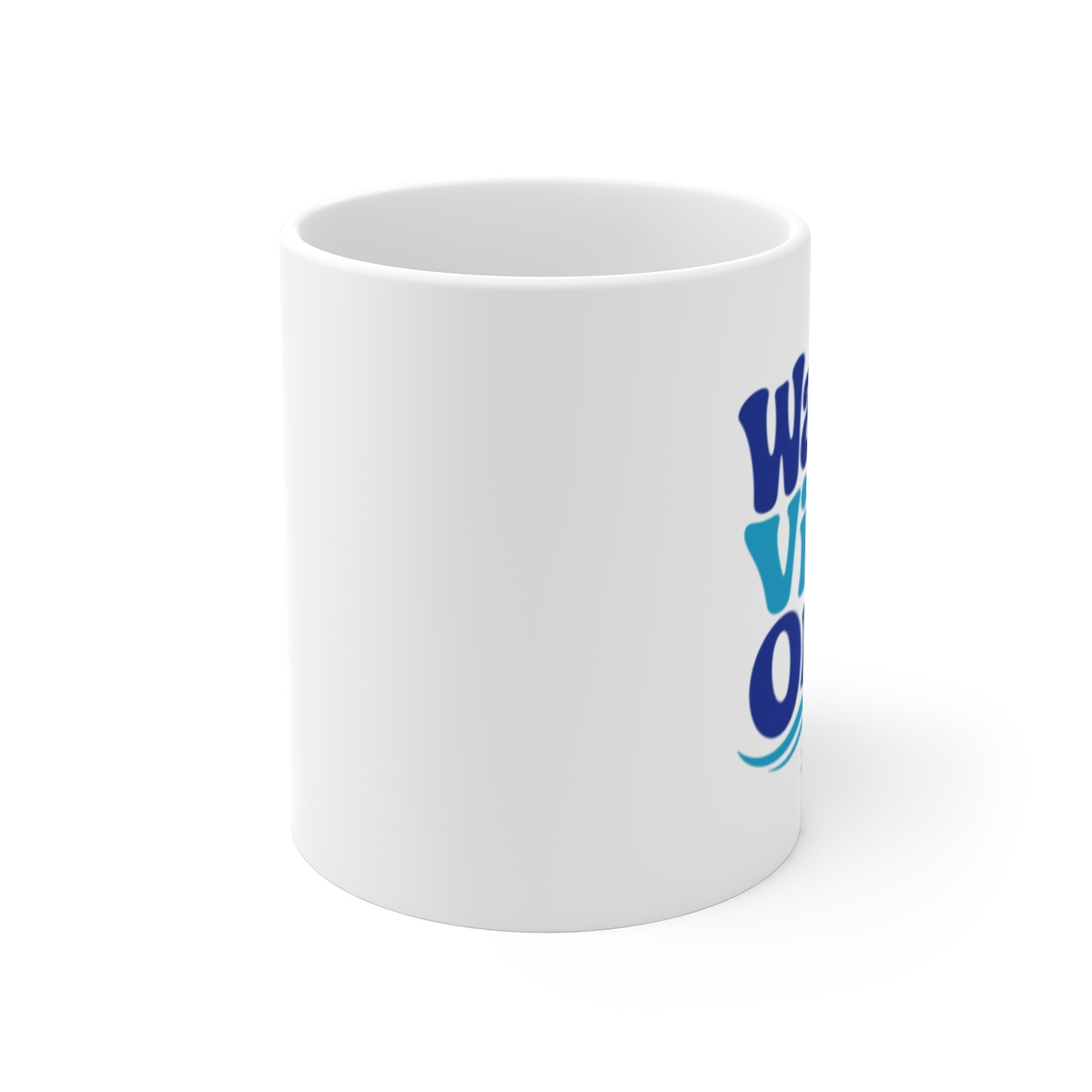 Tyla "Water Vibes Only" White Mug - alternate angle 1, merchandise