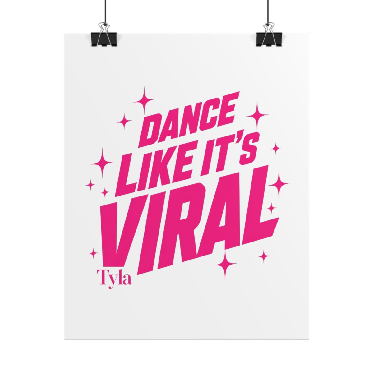 Tyla "Dance Like It" Poster