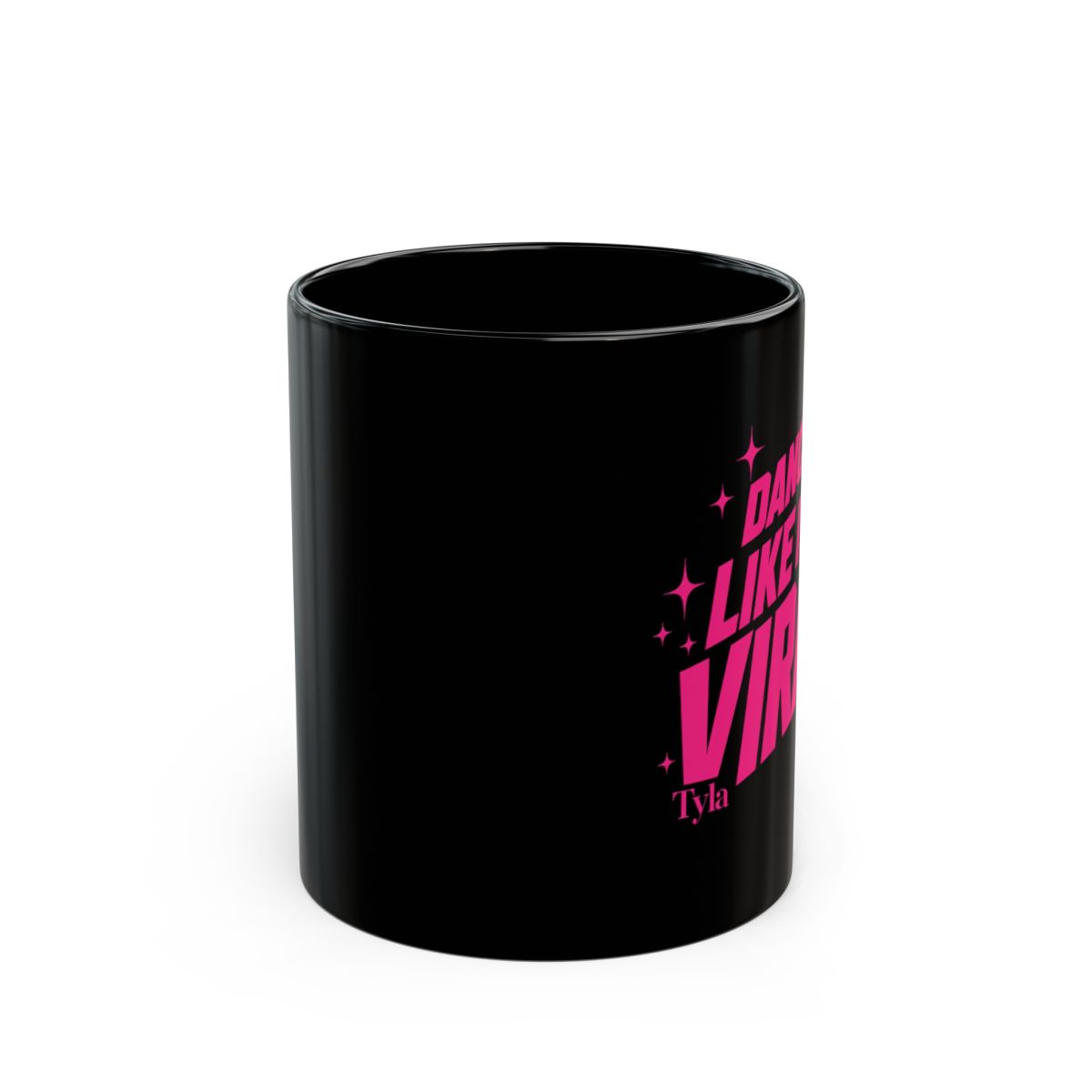 Tyla "Dance Like It" Black Mug - alternate angle 1, merchandise
