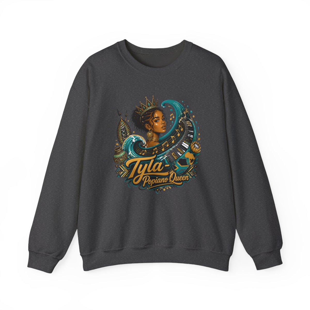 Tyla "Tyla - Popiano Queen" Crewneck - alternate angle 3, merchandise