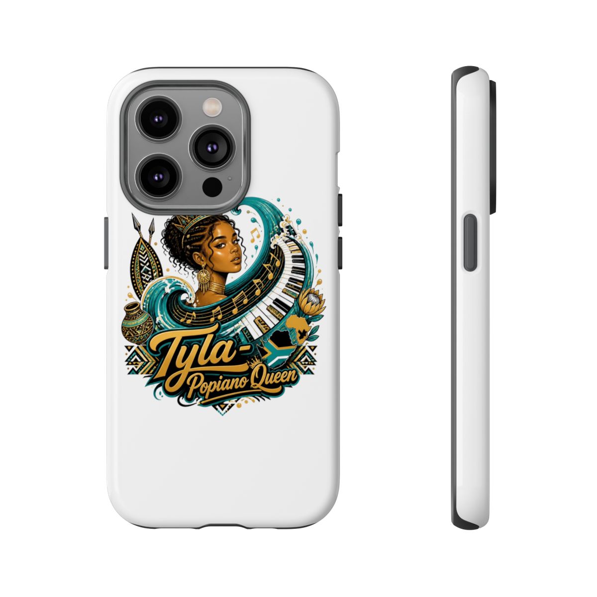 Tyla "Tyla - Popiano Queen" Phone Case - alternate angle 4, merchandise