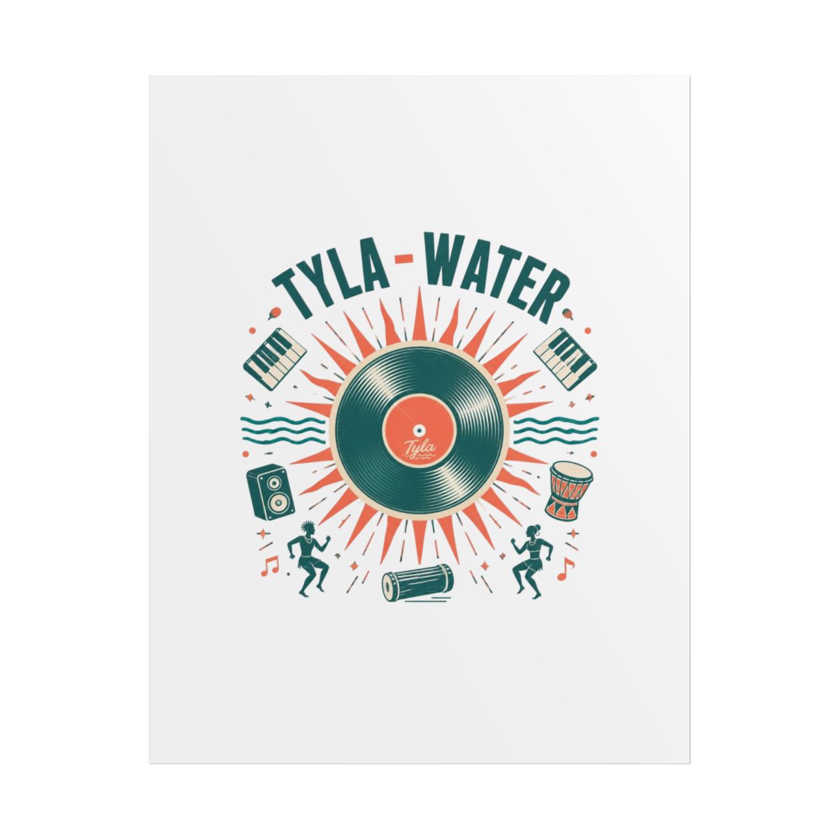 Tyla "Tyla - Water" Poster - alternate angle 1, merchandise