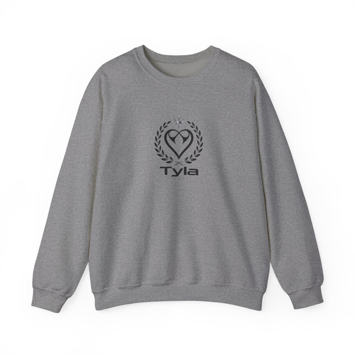 Tyla "Design 1" Crewneck - alternate angle 2, merchandise