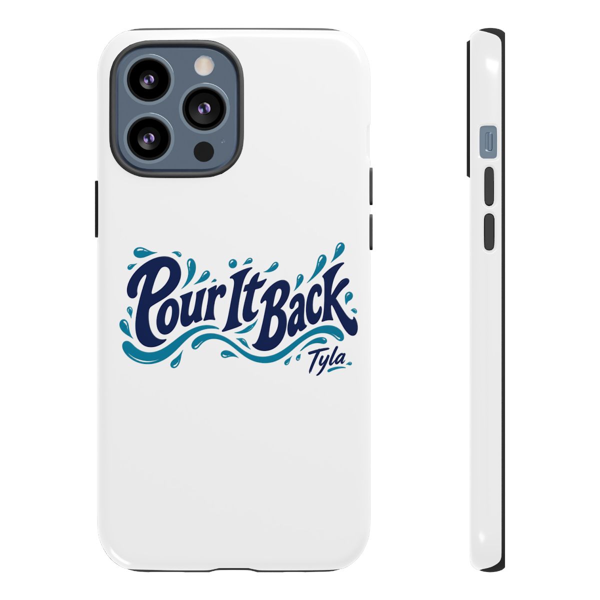 Tyla "Pour It Back" Phone Case - alternate angle 2, merchandise