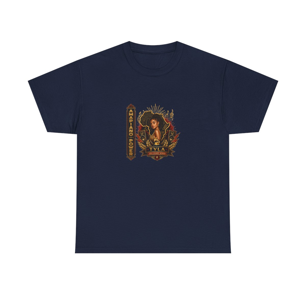 Tyla "Amapiano Power" Unisex Tee - alternate angle 3, merchandise