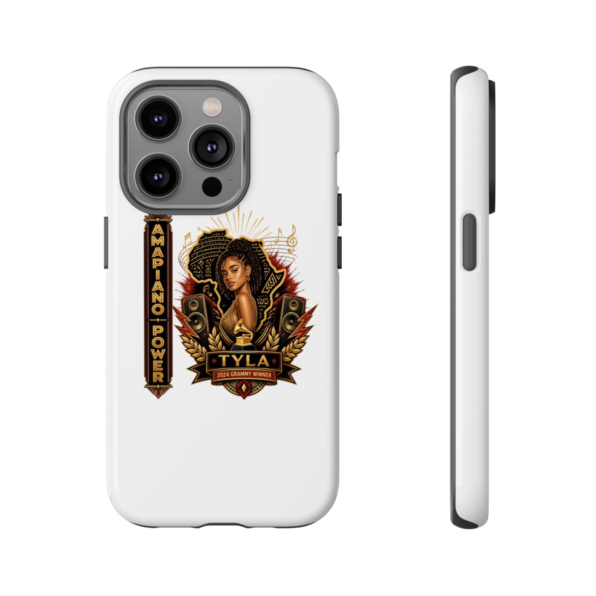 Tyla "Amapiano Power" Phone Case - alternate angle 4, merchandise