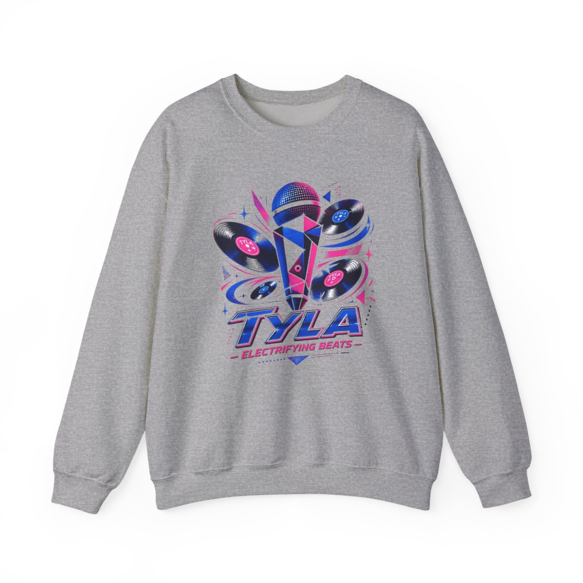 Tyla "Tyla - Electrifying Beats" Crewneck - alternate angle 2, merchandise