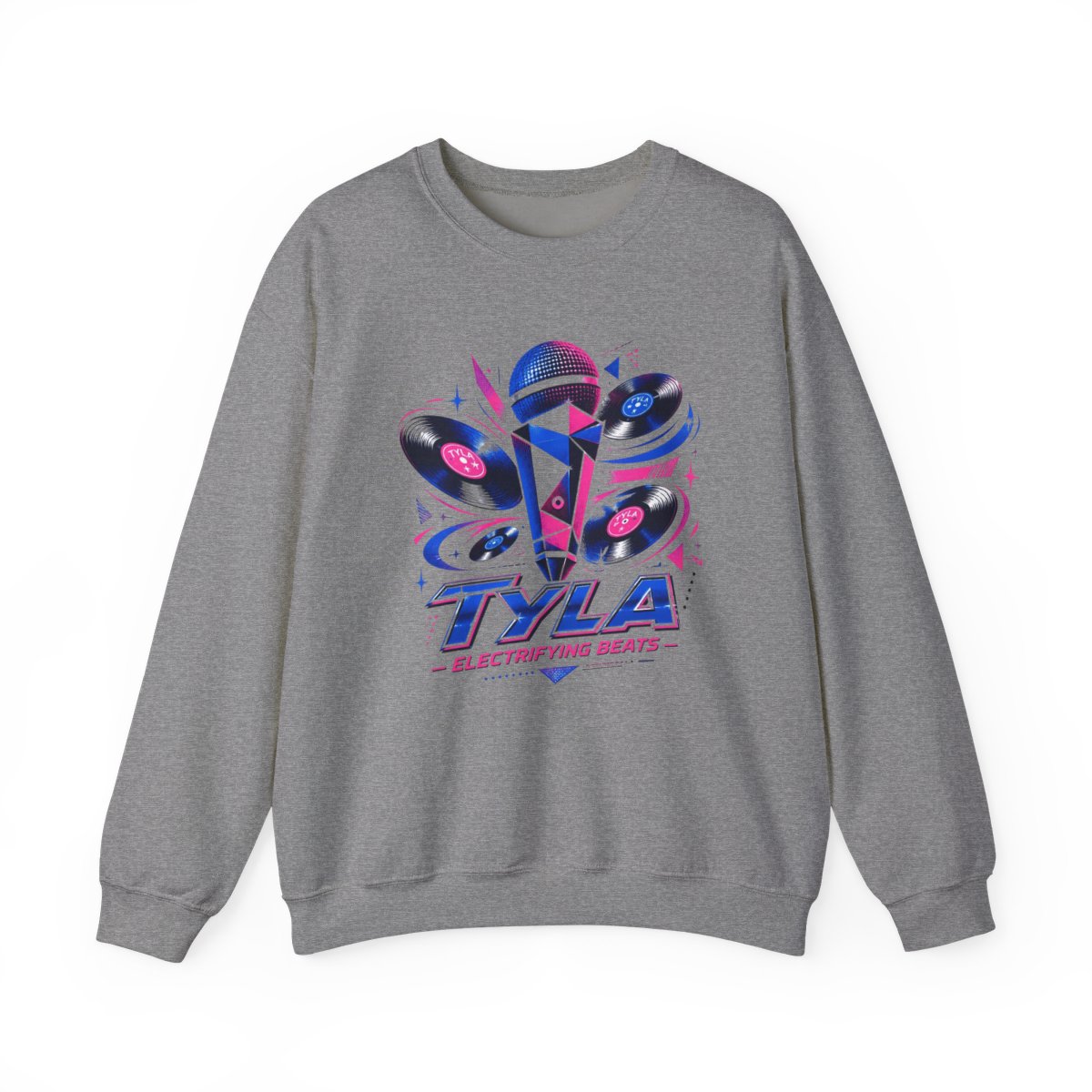 Tyla "Tyla - Electrifying Beats" Crewneck - alternate angle 3, merchandise