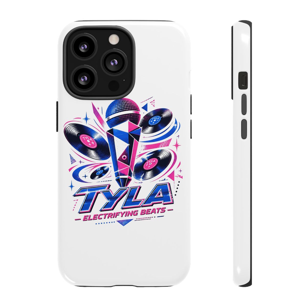 Tyla "Tyla - Electrifying Beats" Phone Case - alternate angle 1, merchandise