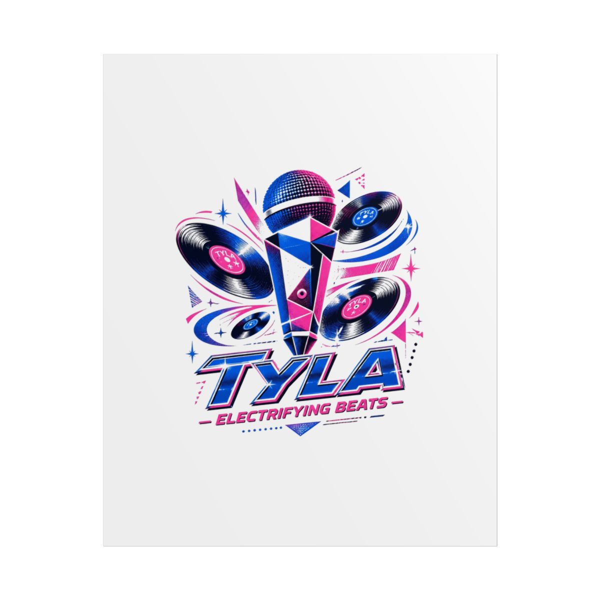 Tyla "Tyla - Electrifying Beats" Poster - Official Posters & Wall Art merchandise