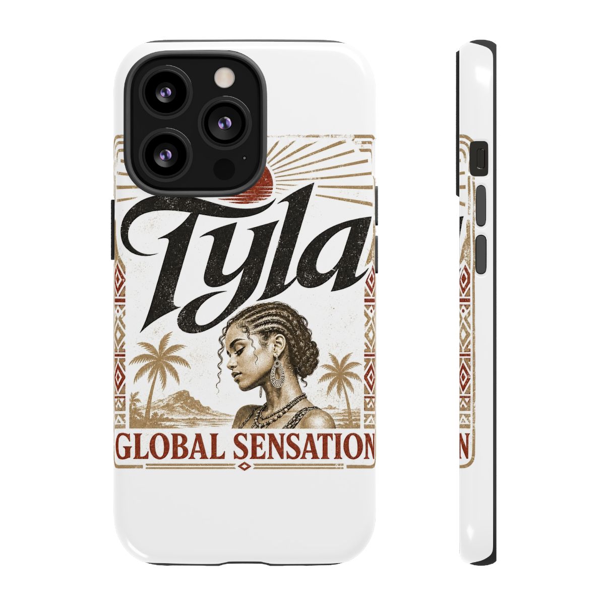 Tyla "Global Sensation" Phone Case - alternate angle 1, merchandise