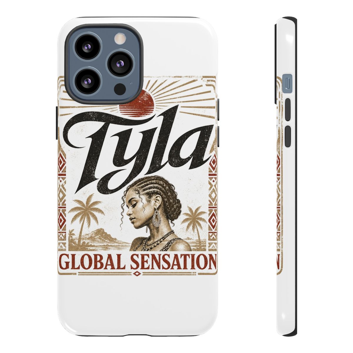 Tyla "Global Sensation" Phone Case - alternate angle 2, merchandise