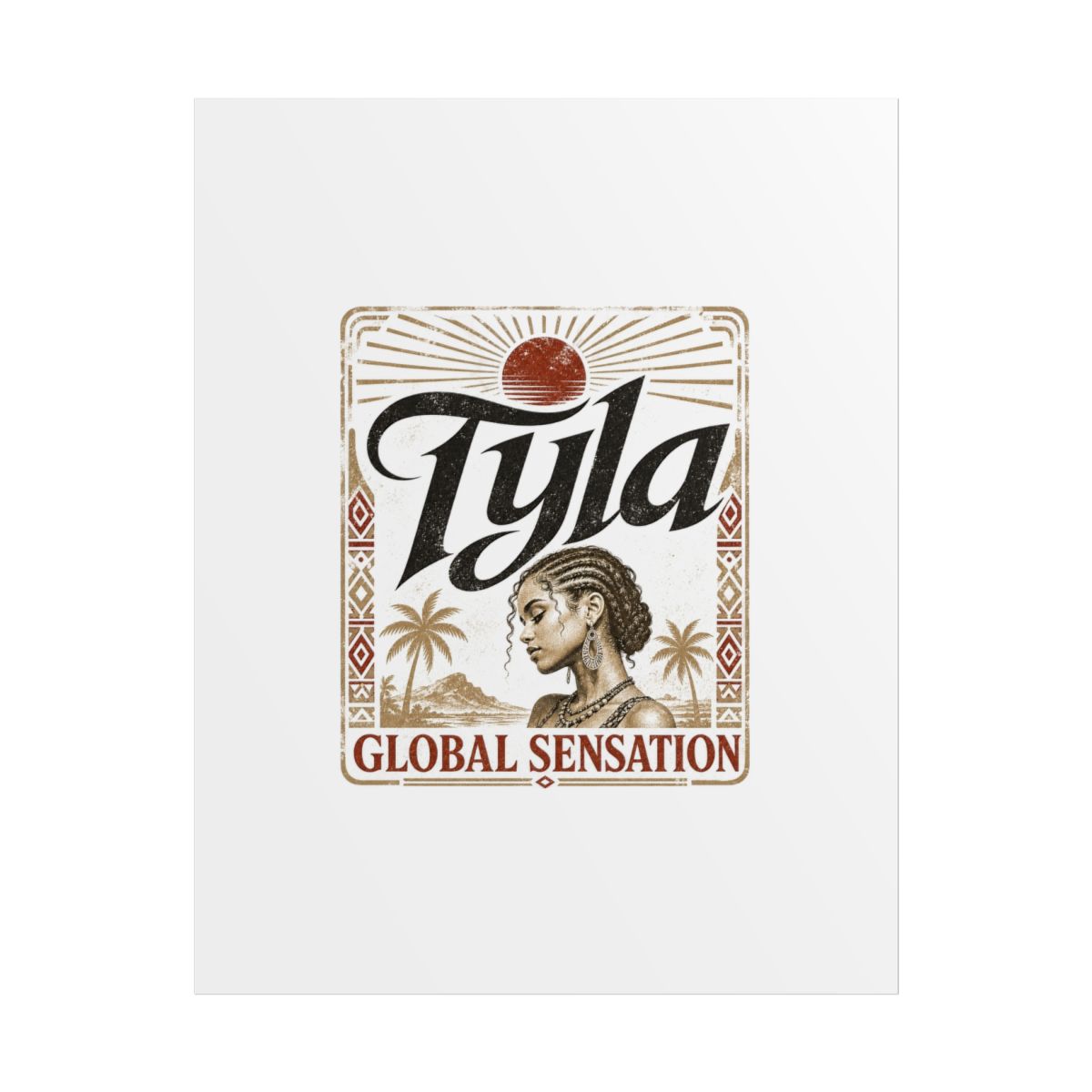Tyla "Global Sensation" Poster - alternate angle 1, merchandise