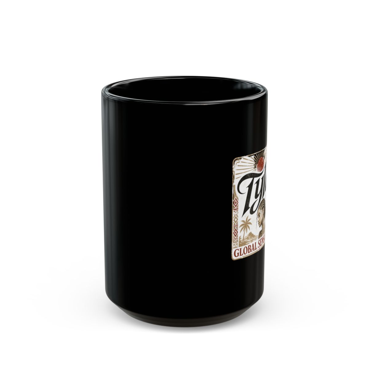 Tyla "Global Sensation" Black Mug - alternate angle 2, merchandise