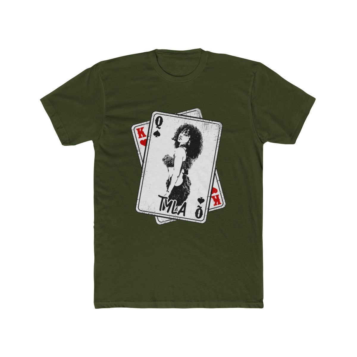 Retro Tyla Rapper Card Style T Shirt - alternate angle 5, merchandise