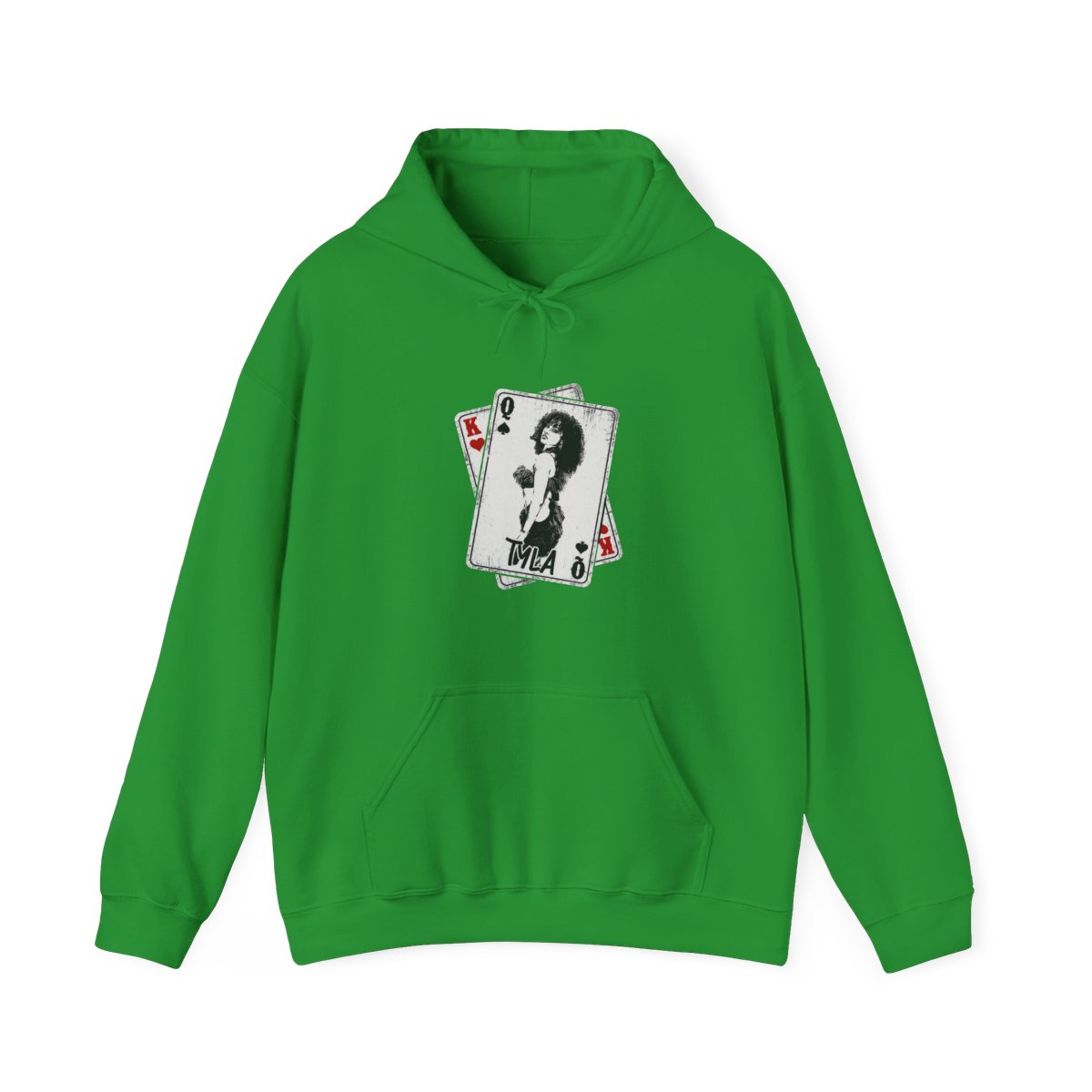 Retro Tyla Rapper Card Style Hoodie - alternate angle 2, merchandise