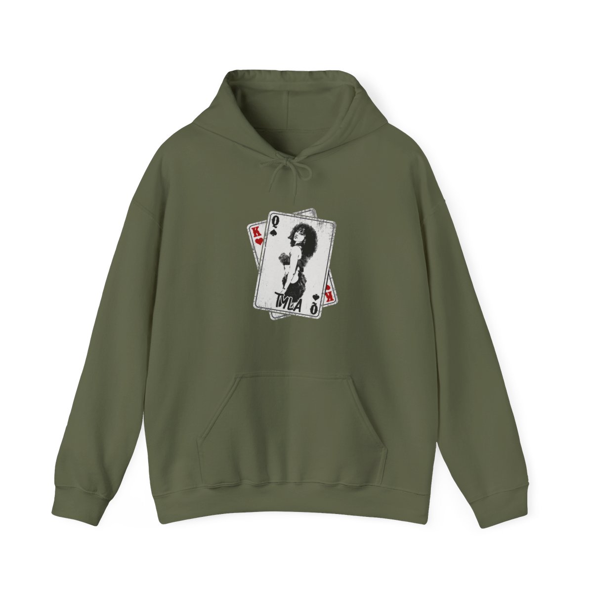 Retro Tyla Rapper Card Style Hoodie - alternate angle 3, merchandise