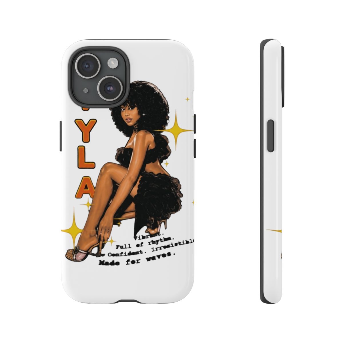 Tyla Pose Phone Case - alternate angle 1, merchandise