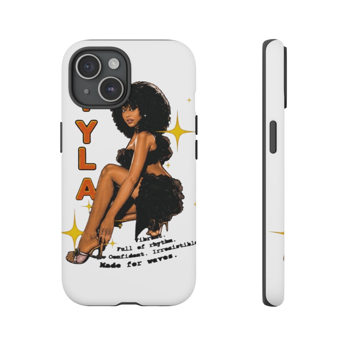 Tyla Pose Phone Case - alternate angle 2, merchandise