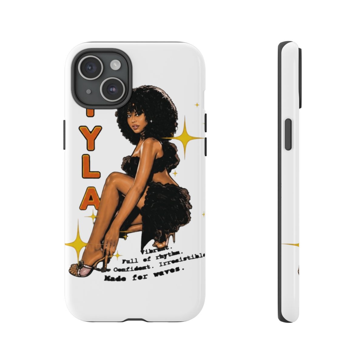 Tyla Pose Phone Case - alternate angle 3, merchandise